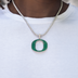 Oregon Ducks Logo Pendant