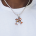 Miami Hurricanes Sebastian the Ibis Pendant
