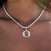 Oregon Ducks Official NCAA Micro Logo Pendant