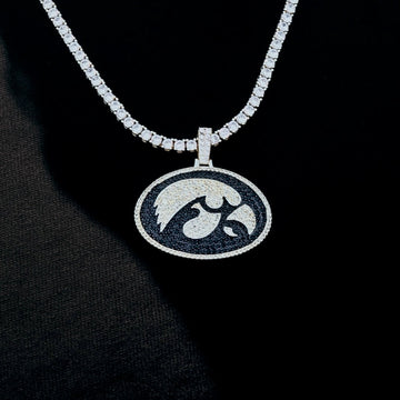 Iowa Hawkeyes Logo Pendant