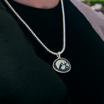 Iowa Hawkeyes Logo Pendant