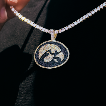 Iowa Hawkeyes Logo Pendant