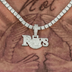 Tampa Bay Rays Official MLB Micro Logo Pendant