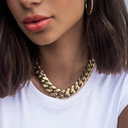 GLD Signature Cuban in Yellow Gold- 19mm