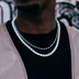 Emerald Baguette Tennis Chain