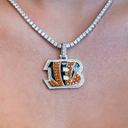 Colgante oficial NFL de los Cincinnati Bengals