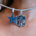 Colgante con el logo de la NFL helado