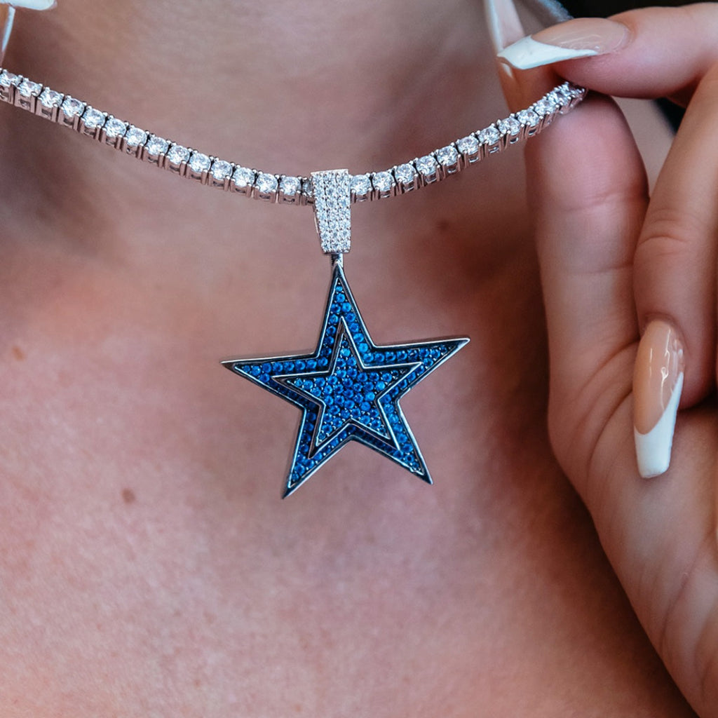 Dallas Cowboys NFL Sterling Silver Plated Men Womens 20