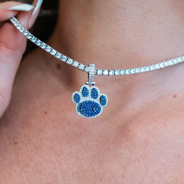 Penn State Nittany Lions Paw Official NCAA Micro Pendant