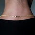 Popcorn Necklace in Yellow Gold- 2mm