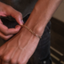 Figaro Bracelet in Rose Gold- 4mm