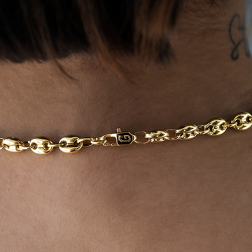 Valentina Necklace + Bracelet + Hoop Bundle in Yellow Gold