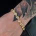 Valentina Necklace + Bracelet + Hoop Bundle in Yellow Gold
