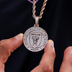 Inter Miami CF Official MLS Logo Pendant
