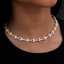 Collar Cruz Anj de Diamantes