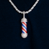 Colgante de poste de barbero