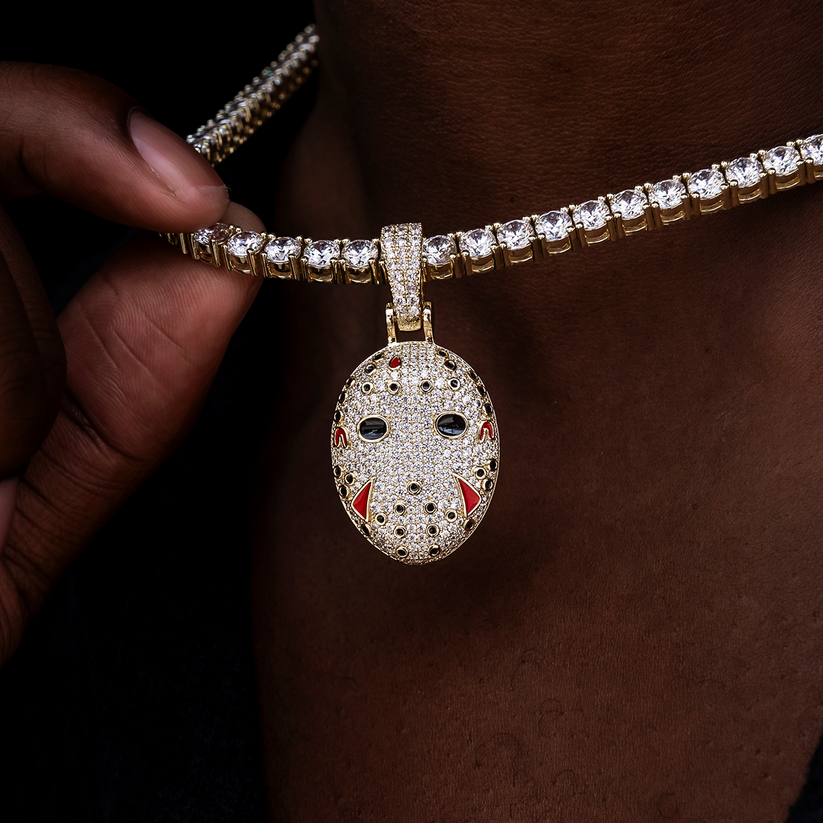The Jason Mask Pendant - The GLD Shop