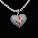 Scars Fade Broken Heart Pendant