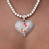 Scars Fade Broken Heart Pendant