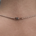 Collar de Cuerda en Oro Rosa - 2mm