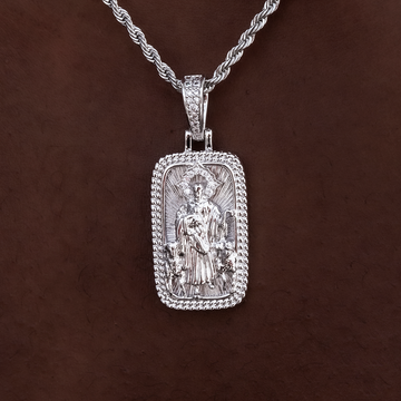 Colgante Icon Shepherd en oro blanco