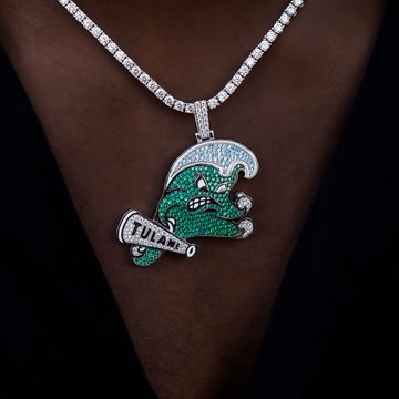 Tulane Green Wave Official NCAA Logo Pendant