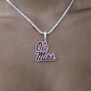Ole Miss Rebels Official NCAA Logo Pendant