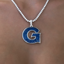 Colgante del logotipo oficial de los Georgetown Hoyas de la NCAA