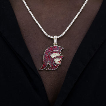 USC Trojans Head Official NCAA Pendant