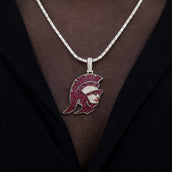 USC Trojans Head Official NCAA Pendant