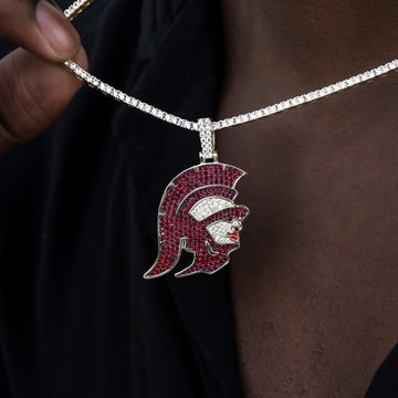 USC Trojans Head Official NCAA Pendant