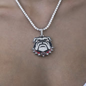 Georgia Bulldogs Official NCAA Mascot Pendant