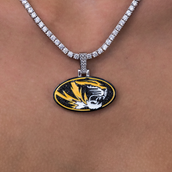 Missouri Tigers Official NCAA Logo Pendant