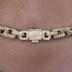 Gargantilla eslabonada de oro amarillo con diamantes Diamond Rock