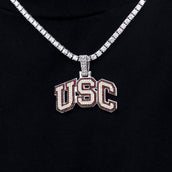 USC Trojans Logo Official NCAA Pendant