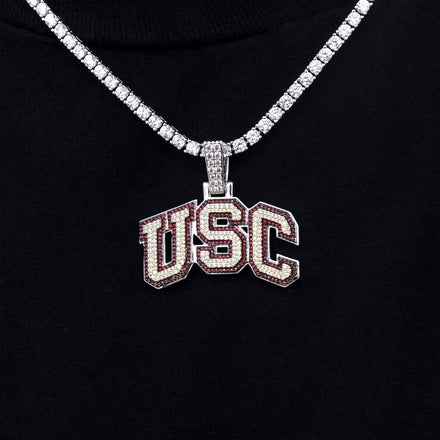 USC Trojans Logo Pendant