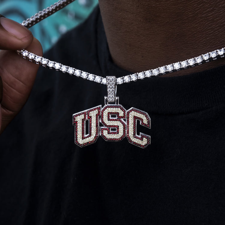 USC Trojans Logo Pendant