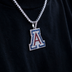 Colgante oficial del logo de los Arizona Wildcats de la NCAA