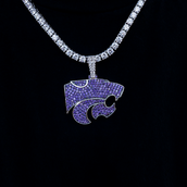 Kansas State Wildcats Logo Pendant
