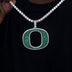 Colgante grande del logotipo oficial NCAA de los Oregon Ducks