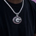 Large Georgia Bulldogs Official NCAA Logo Pendant