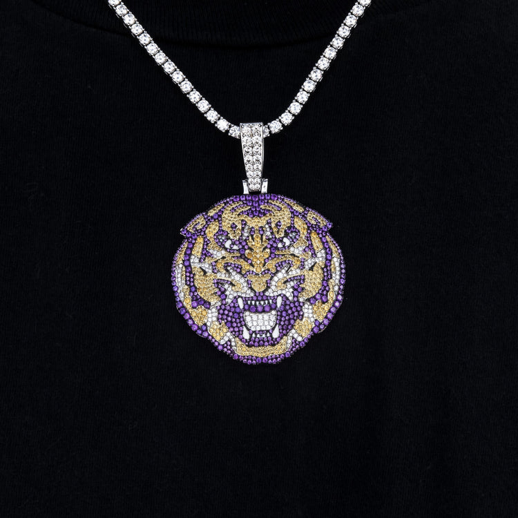 Large LSU Mascot Pendant