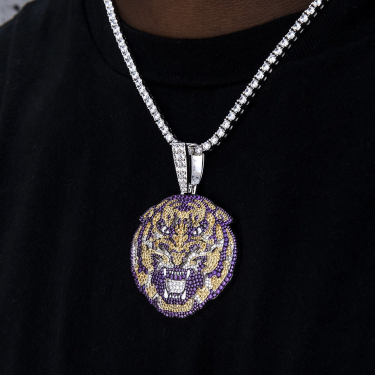 Large LSU Mascot Pendant