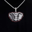 Colgante de la Mascota Oficial Grande de los Alabama Crimson Tide de la NCAA
