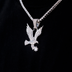 Colgante de águila GLD en oro blanco
