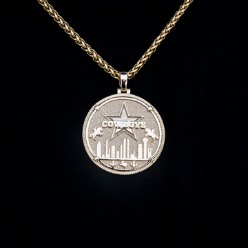 Dallas Cowboys Official NFL Coin Pendant
