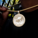 Colgante de Moneda Oficial de la NFL de los Philadelphia Eagles