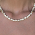 Collar Corazón Eternidad en Oro Amarillo
