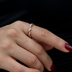 4MM Rope Ring in Rose Gold