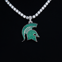 Michigan State University Official NCAA Logo Pendant
